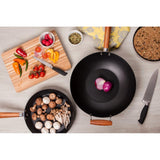 Davis & Waddell Lotus Rock Non-Stick Stirfry Woks
