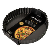 BakeMaster Heavy Duty Non-Stick Flan Tins