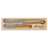 Laguiole Jean Neron Cheese Knife Sets - 2 Piece