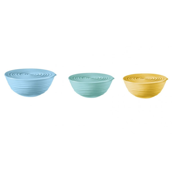 Guzzini Tierra Bowls with Lids - Assorted Sizes and Colours