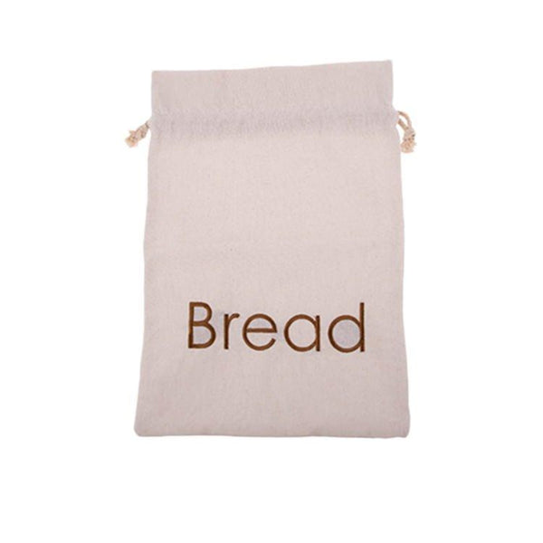 Appetito Embroidered Loaf Bread Bag - 25cm x 39cm