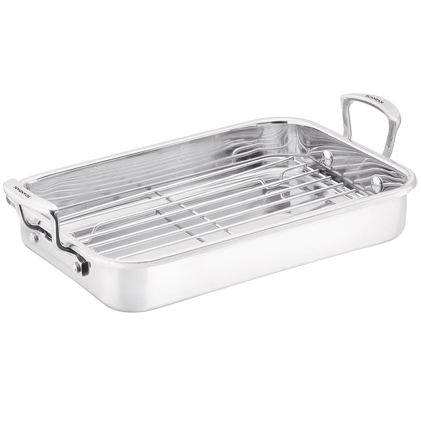 Scanpan Impact Roasting Pan with Rack 42x26cm