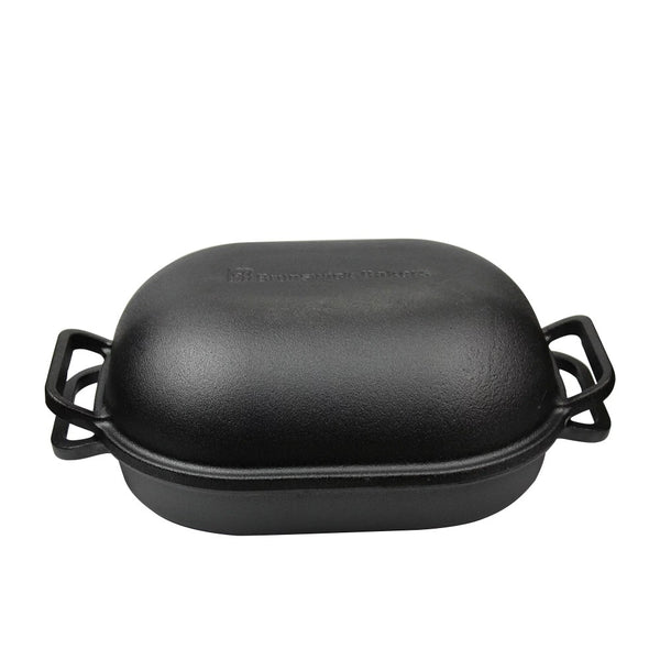 Brunswick Bakers Pre-Seasoned Cast Iron Bread Baking Pan