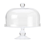 Maxwell & Williams Diamante Glass Cake Stands with Dome