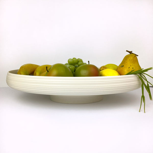 Guzzini Oval Fruit Bowl White 40x29cm