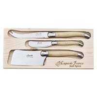 Laguiole Jean Neron Cheese Knife Set 3 Piece