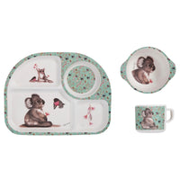 Maxwell & Williams Children's Bamboo 3 Piece Dinner Set
