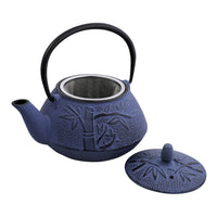 Avanti Teapot Cast Iron Bamboo Navy/Bronze 800ml