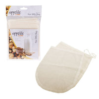 Appetito Nut Milk Bags set of 2 - Natural Cotton