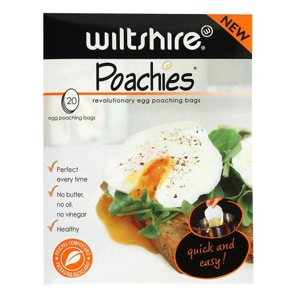Wiltshire 'Poachies' Egg Poaching bags 20 pack
