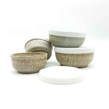 Pottery for the Planet Ceramic Travel Storage Bowls - Sandy