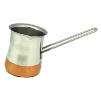 Copper Based Stainless Steel Turkish Coffee Pot