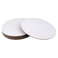 Round Cake Slip Boards/Stacking boards - White