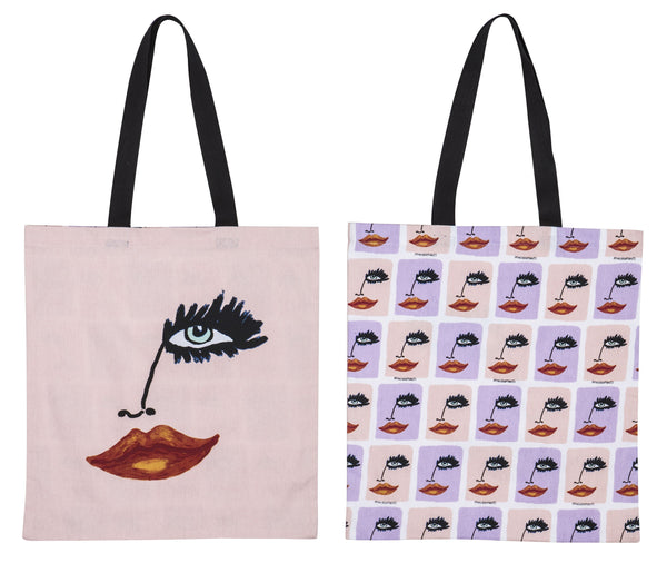 Bouffants & Broken Hearts Cotton Tote Bags