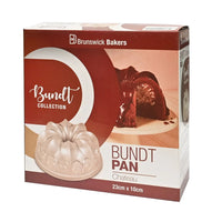 Brunswick Bakers Bundt Pan Collection Cast Aluminium 23 x 10cm