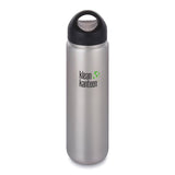 Klean Kanteen Wide Mouth Water Bottles- Brushed Stainless Steel