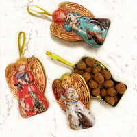 Angel Tin Bauble - Assorted Designs