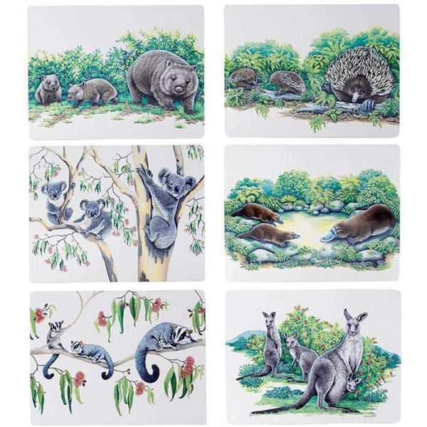 Maxwell & Williams 'Animals of Australia' 6 pc Placemat Set