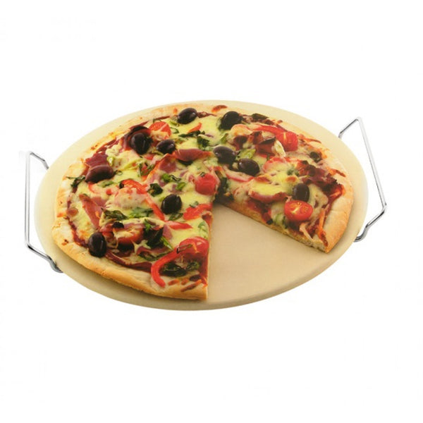 Avanti Pizza Baking Stone with Rack 33cm