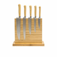 Icon Chef Double-Sided Magnetic Knife Block Bamboo