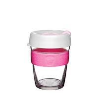 KeepCup Brew  – Refillable Cup made of Glass with Silicone Band -Assorted