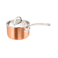 Chasseur Escoffier Copper Saucepans - Induction Friendly