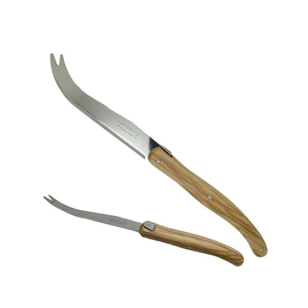 Laguiole Jean Neron Olivewood Cheese Tools