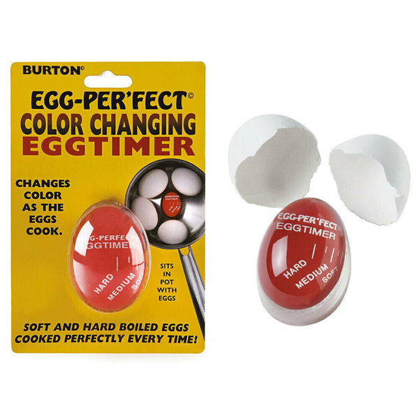 Burton Egg-Perfect.  Colour changing Egg timer