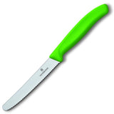 Victorinox - 11cm Steak/Tomato Round Tip Knife - Assorted Colours