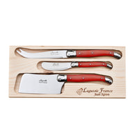 Laguiole Jean Neron Cheese Knife Set 3 Piece