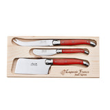 Laguiole Jean Neron Cheese Knife Set 3 Piece