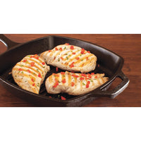 Lodge Square Cast Iron Grill Pan 26cm