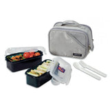 Lock & Lock Lunch Boxes with insulated bag