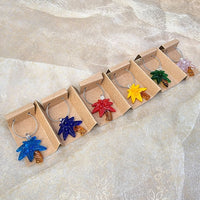 Assemble Glass Wine Charms assorted designs - Set of 6