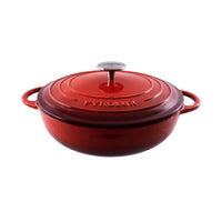Pyrolux - PyroChef Cast Iron and Enamel Round French Casseroles