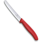 Victorinox - 11cm Steak/Tomato Round Tip Knife - Assorted Colours