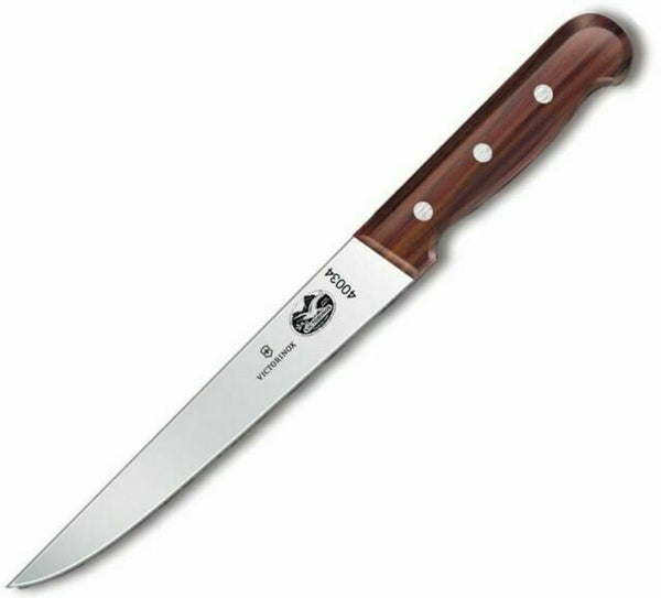 Victorinox 18cm Rosewood Narrow Carving knife