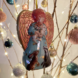 Angel Tin Bauble - Assorted Designs