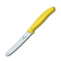 Victorinox - 11cm Steak/Tomato Round Tip Knife - Assorted Colours